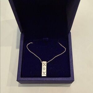 Tiffany & Co. Silver XOXO Pendant Necklace